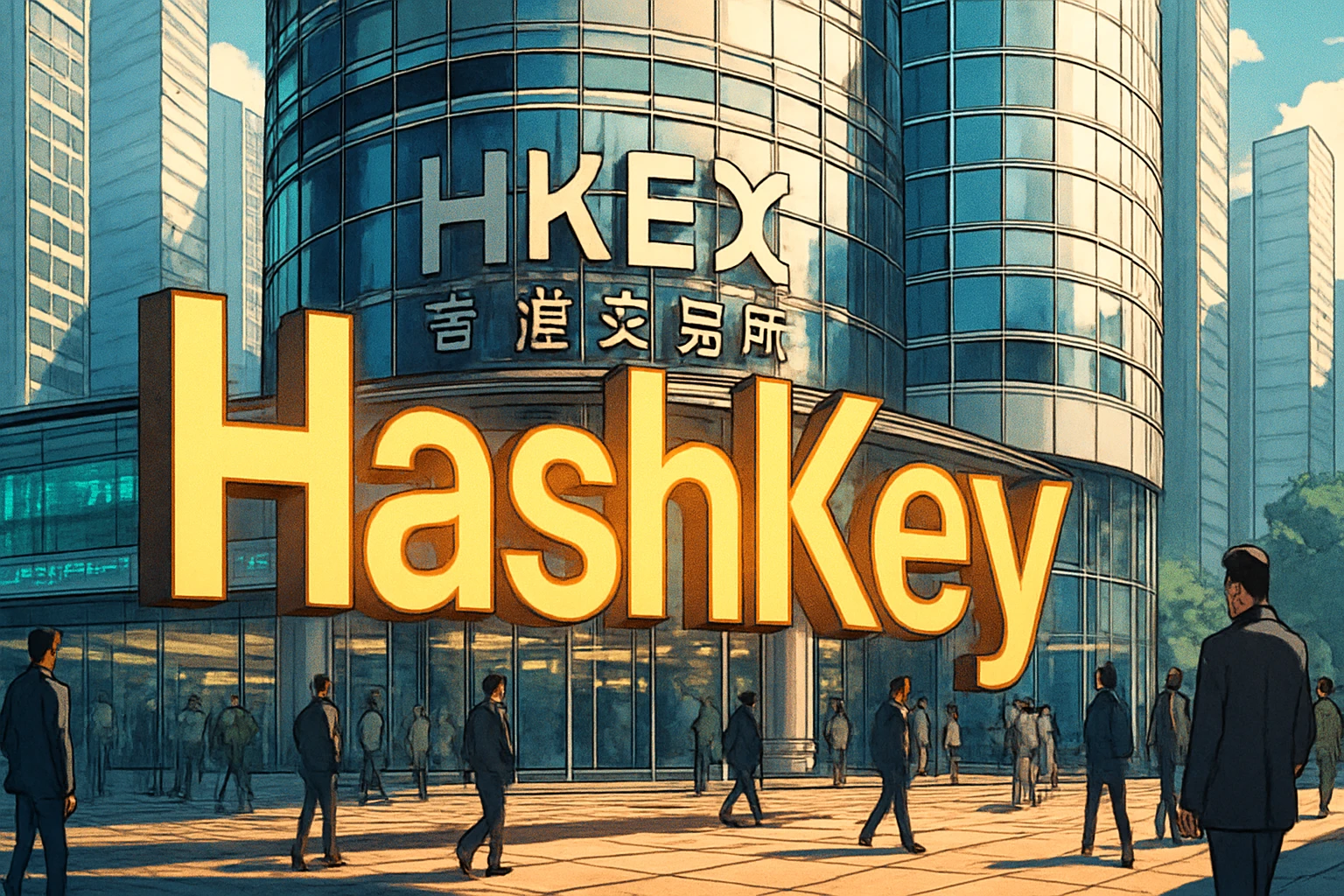 Гонконгская биржа соответствия HashKey Holdings официально зарегистрирована на Гонконгской фондовой бирже.