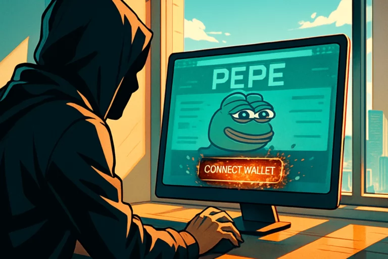 Официальный сайт мемной валюты Pepe the Frog $PEPE был взломан! Вредоносный код «Inferno Drainer» внедрен во внешний интерфейс, пожалуйста, не нажимайте на него.