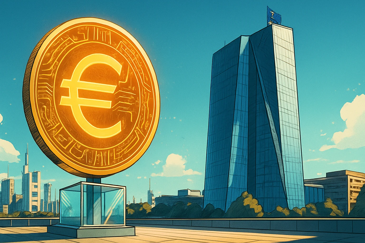 Президент Европейского центрального банка: Основная система цифрового евро CBDC завершена и будет запущена во второй половине 2026 года