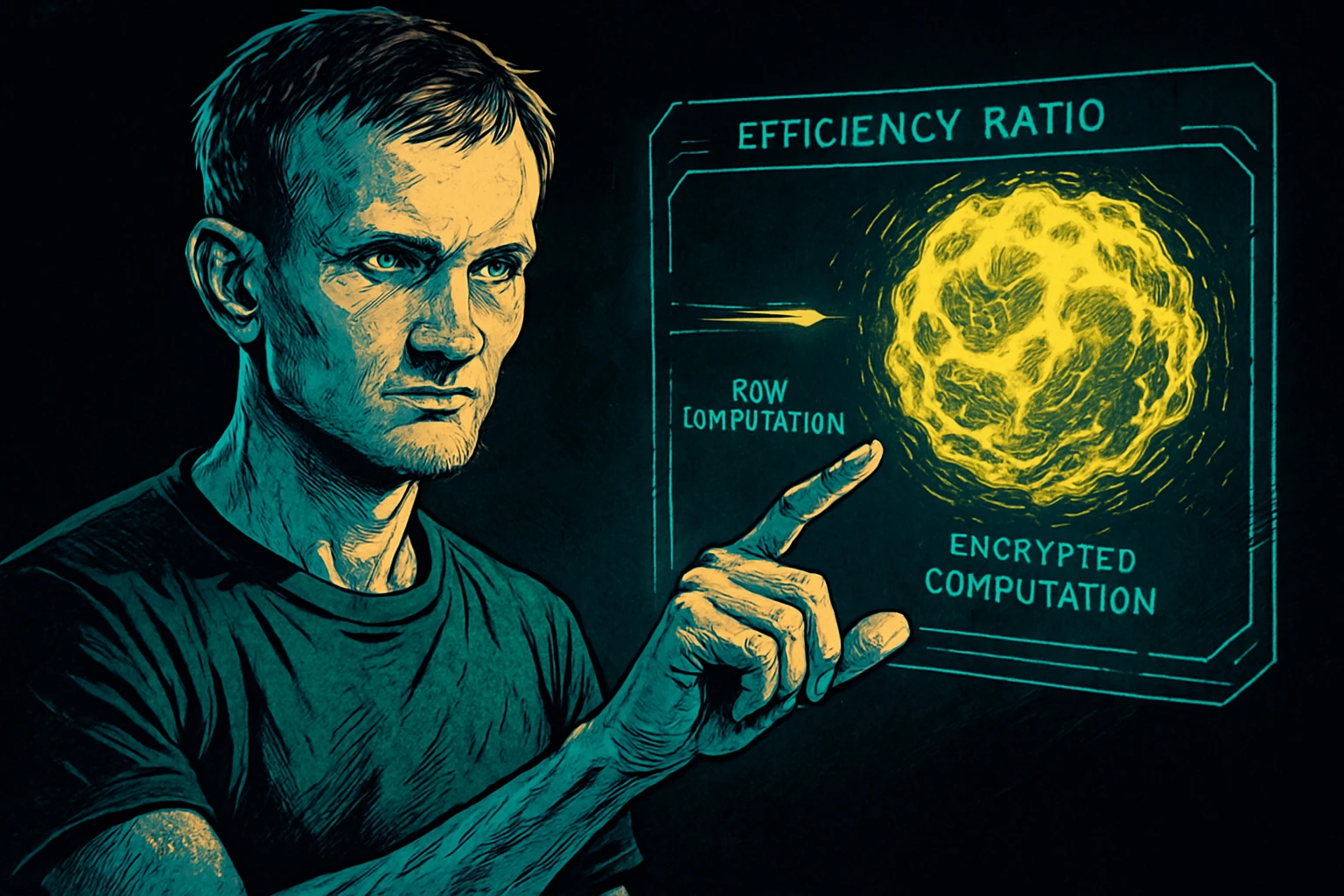 Виталик призывает разработчиков ZK и FHE «напрямую показать коэффициент шифрования»: можно с первого взгляда увидеть разницу, а потом говорить об оптимизации